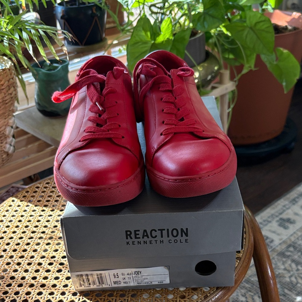 Kenneth Cole reaction Joey leather shoes.  91/2